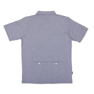 【rin project】 單車服 防汗漬 Polo衫 吸汗 速乾 後袋 日本製造 BLUE