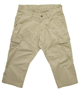 【rin project】 單車服 彈力騎行短褲 短款 休閒 口袋 日本製造 BEIGE