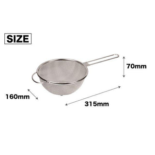 【PEARL METAL】 日本日用品品牌 日本製 帶手柄漏勺15cm HB-1631