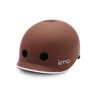 【iimo】 日本嬰兒・兒童用品品牌 兒童單車和跑步玩具頭盔 3歲及以上 52-26 厘米 棕色