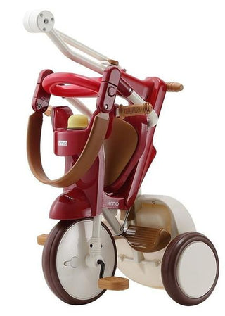 【iimo】 日本嬰兒・兒童用品品牌02三輪車 折叠式 紅色