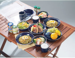 【CAPTAIN STAG】 日本戸外品牌 餐具套裝(帶裝盒) M-1078