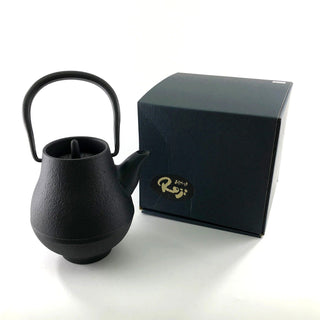 南部鉄器|茶壺|芽型|黑色