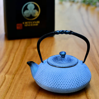 南部鉄器|茶壺|藍色