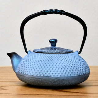 南部鉄器|茶壺|藍色