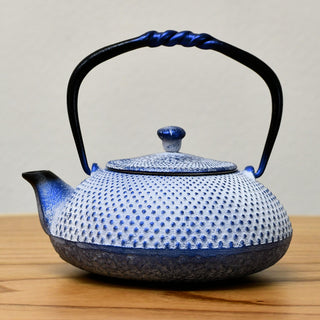 南部鉄器|茶壺|深藍色