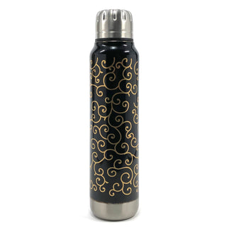 【日本工藝堂】 越前漆器 umbrella bottle 保冷保溫瓶URUSHI 不銹鋼真空瓶 ES-TN-4