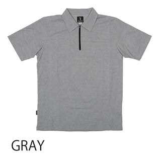 【rin project】 單車服 防汗漬 Polo衫 吸汗 速乾 後袋 日本製造 GRAY