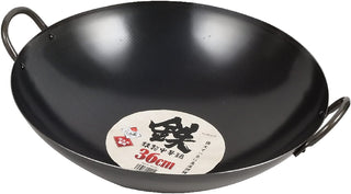 【PEARL METAL】 日本日用品品牌 日本製 鐵製中華鍋36cm HB-4220