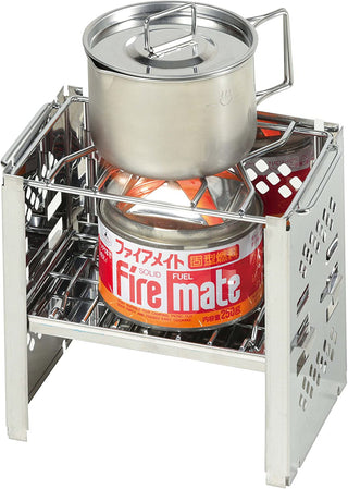 【CAPTAIN STAG】 日本戸外品牌 KaMaDo燒烤爐 B6型 （3級調節） UG-0043