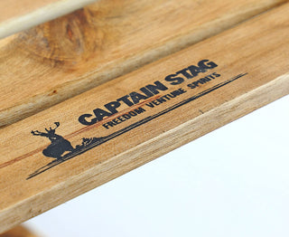 【CAPTAIN STAG】 日本戸外品牌 CS Classics 木制2段MOVE齒條<460> UP-2585